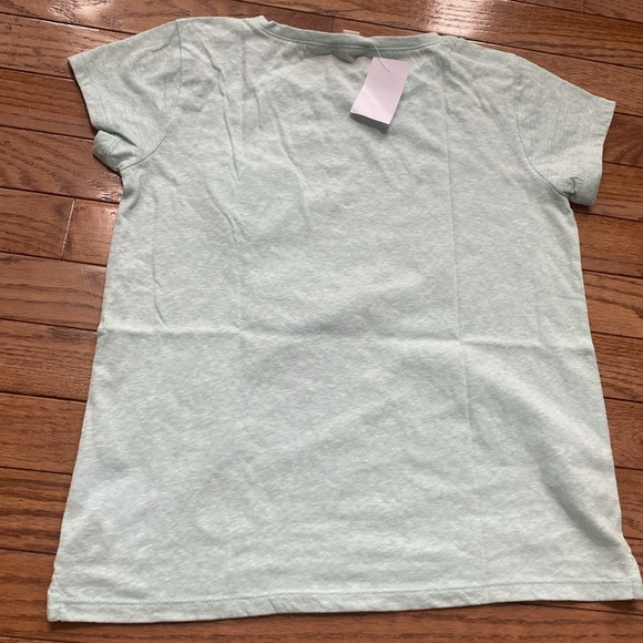 J. Crew Crewcuts Girls' T-Shirt Soft Aqua color Size L(10-11 years) - Picture 7 of 7